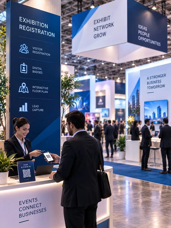 Comprehensive Exhibition & Trade Show Management background